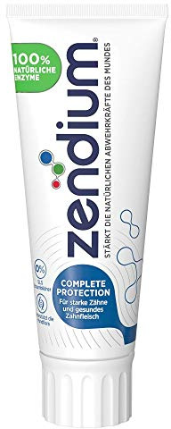 Zendium Zahnpasta Complete Protection (mit milden Aromen und Bio-Science Formel mit Proteinen und Enzymen) (1 x 75 ml)