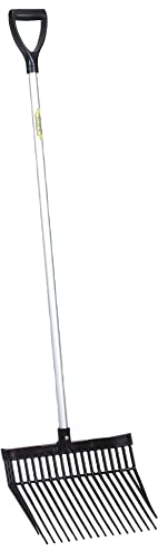 Horca para estiércol de caballo, plástico orig. Aubiose, con palo