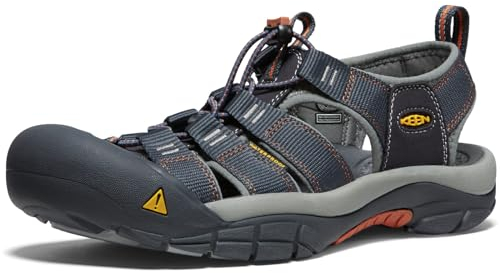KEEN Men's Newport H2 Sandal, India Ink Rust, 7.5 UK