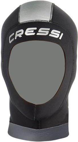 Cressi Hood Man - Neopren 5mm Kopfhaube Herren - Ausgezeichnette Passform