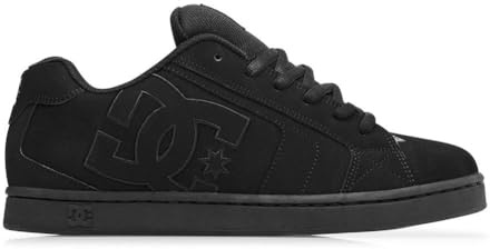 DC Shoes Net M, Zapatillas de Skateboard para Hombre, Negro, 46 EU