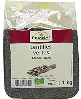 Priméal Lentilles Vertes France 1 kg