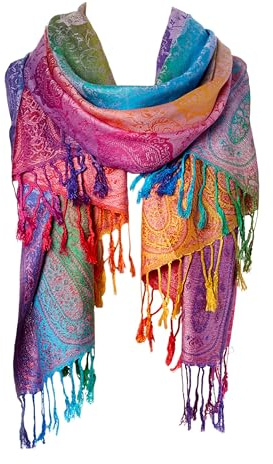 Goood Times Fashion Women's Silk Scarf Luxury Satin Shawl Wraps (Purple)