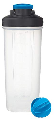 Contigo Shake & Go Fit Shaker Bottle, 28 oz., Carolina Blue, Snap Lid