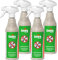 Envira Universal Insekten Abwehrspray 4 x 500 ml - Spray mit Langzeitwirkung gegen Trauermücken, Silberfische, Lebensmittelmotten & weiteres Ungeziefer - Mittel gegen Insekten