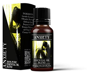 Mystic Moments Mezcla de aceites Esenciales de ansiedad - 10 ml - 100% Puro