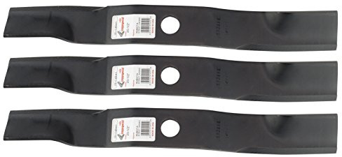 3 Rotary Mower Blades Fit Kubota Models ZD ZG KOHLER ZD1F-60P ZD21 ZD25 Replaces K5647-34330 3 Blades For 60 Deck