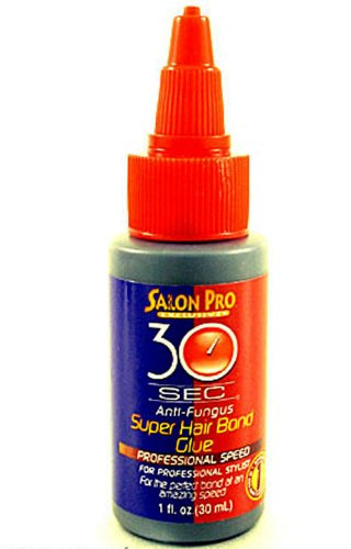 Salon Pro bonding glue | Hair Extension Black Glue 30 sec - 1oz