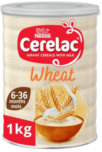 Cerelac Wheat Infant Cereal with Milk 1 kg | from 6 Months+ | Baby Cereal