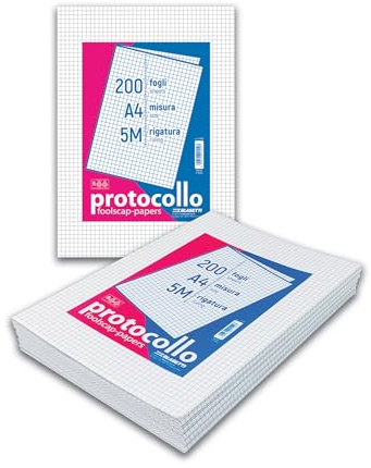 Blasetti 1282 200páginas A4 formulario, regitro y - Papel (Blanco, 60 g/m²)