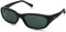 Ray-Ban Herren 0RB2016 W2578 59 Brillengestelle, Schwarz (Matte Black/Crystal Green)