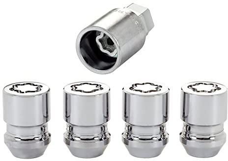 McGard 24214SU Standard - Tuercas antirrobo para ruedas (base cónica, M14 x 1,5, largo 39,7 mm, SW21)