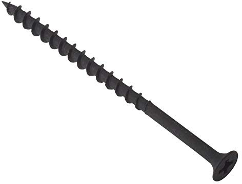 ForgeFix Drywall Screws Coarse Thread | 3.5 x 55mm | Black Phosphate | Box 500