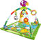 Fisher-Price DFP08 - Rainforest Erlebnisdecke mit Musik und Lichtern, Spieldecke mit Lichtern, Musik und bunten Charakteren, Babyspielzeug ab der Geburt