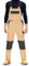 TMG® | Lange Arbeitslatzhose Herren, Beige Latzhose mit Kniepolstertaschen aus Cordura, viel Stauraum, robust | 60