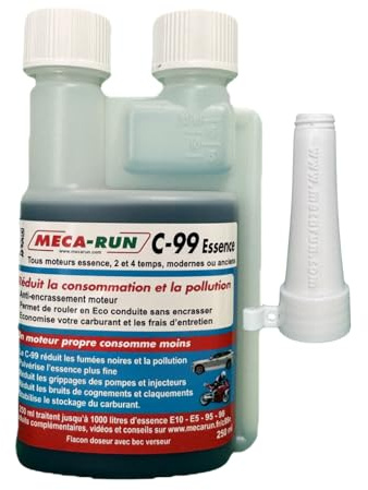 MECA-Run C99 Bensin 250 ML - underhåll och bränsleekonomi