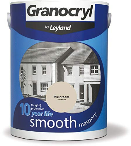Leyland Granocryl Smooth Masonry, Mushroom, 5L
