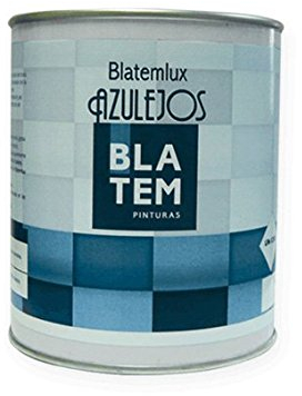 Pintura para azulejos BLATEMLUX 750ml. Color blanco.