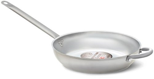 Padella saltapasta in alluminio uso professionale da cucina ristorante, 40 cm