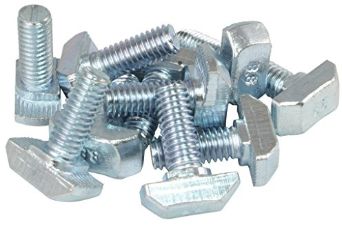 100 st. hammarskruv mutter 8 – typ B – M6 x 16 mm, steg 1,5 mm, förzinkat stål