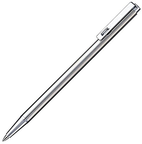 Zebra Mini 3 Kugelschreiber T, schwarze Tinte, silber 3 (T) T-3 silber
