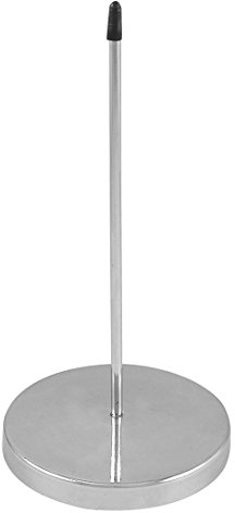 sourcing map 1 Pack Quittungshalter Zettelspießer Restaurant Ticket Spike, Edelstahl Bonspießer Zettelhalter Rostfreies mit Spikes und Metallbasis