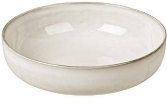 Broste Copenhagen Nordic Sand flache Schale Ø 17cm, beige