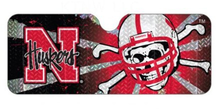 NCAA Nebraska Cornhuskers Auto Sun Shade