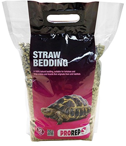 ProRep Straw Bedding 10L | Tortoise Substrate | Arid Habitat | 10L Bag