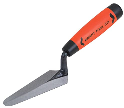 Kraft Tool GG445PF Cross Joint Trowel with ProForm Handle, 5 x 1--3/4-Inch