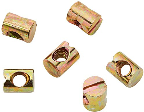 Bulk Hardware BH02119 Dado a Barilotto per Mobili, Set di 20 Pezzi