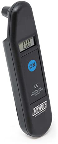 Maypole Digital LCD Tyre Pressure Gauge 0-150PSI Automatic Reset and Shut Off