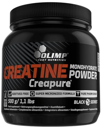 Olimp Creapure Monohydrat Powder, Black, 500 g