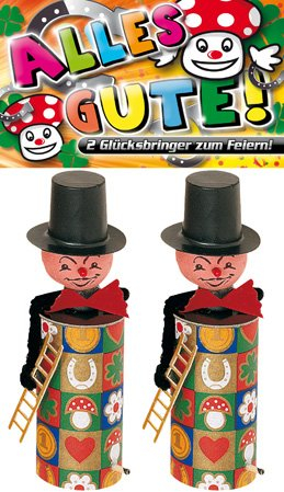 Tischfeuerwerk Partyknaller Alles Gute, 2er Beutel