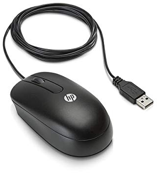 HP H4B81AA 3-Button USB Laser Maus schwarz