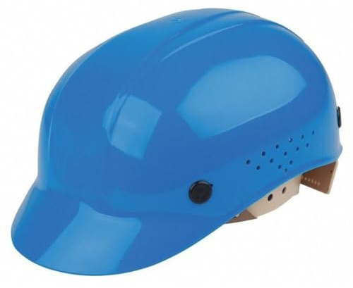 Honeywell Deluxe Bump Cap - Low Hazard, Vented, 4-pt Suspension, HDPE Shell, pin Lock Adjustment BC86070000