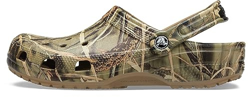 Crocs Unisex Adult Classic Realtree Clogs, Brown (Khaki) 9 UK Men/ 10 UK Women