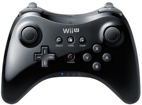 Wii U - Pro Controller, schwarz [Produkte ohne Originalverpackung]