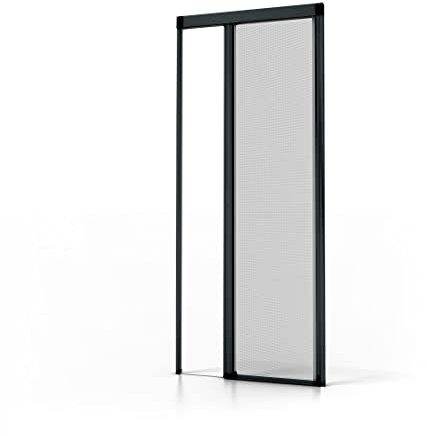 Moustiquaire porte Luxe Gris RAL7016 - L1400 x H2300mm