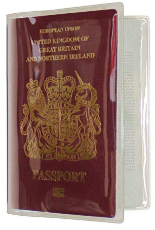 Clear Protective Passport Holders (2)