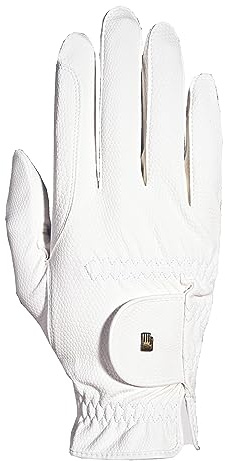 Roeckl Sports ROECK-Grip Gants d'équitation d'hiver pour Tournoi Blanc/Blanc 6