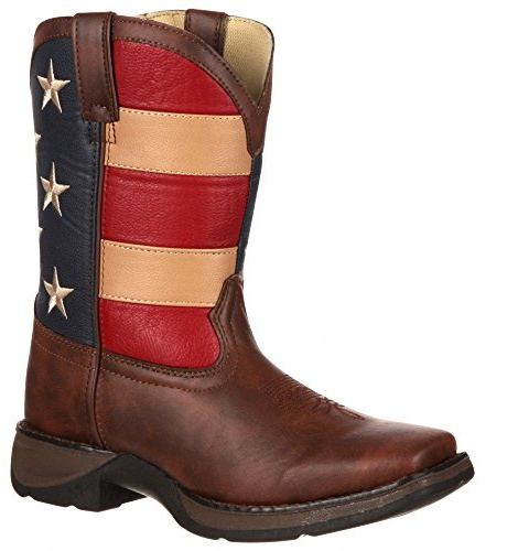 Durango Boots Stiefel BT245 Braun Kinder Westernreitstiefel