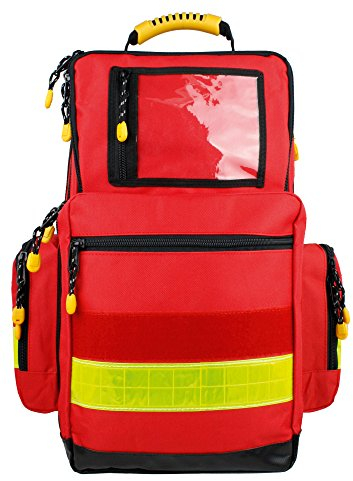 Notfallrucksack LARGE Rot Nylon 480 x 400 x 200 mm leer