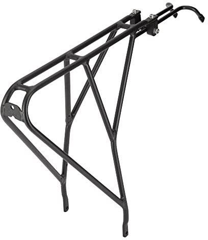 Tortec Unisex's Velocity Rear Rack, Black, 26-700C