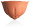 Bama Gerla Natura Pot de Fleurs Mural, Terre Cuite, 29 x 15 x 20 cm