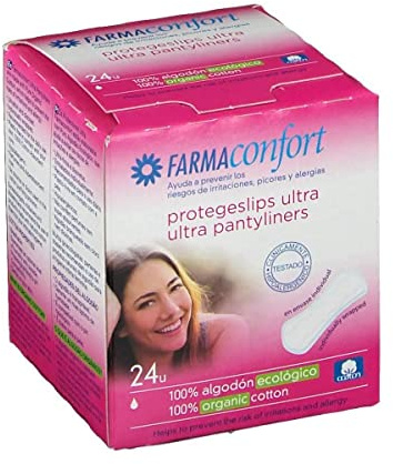 Protege Slip Farmaconfort Algodon 24 U