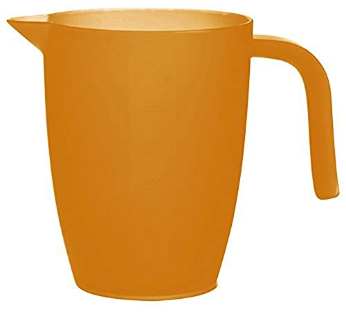 Excelsa Rainbow Graduado Jarro, 1 Litro, Orange
