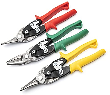 Crescent Wiss M123R - Juego de tijeras de aviación, compuesta, MetalMaster, 3 piezas