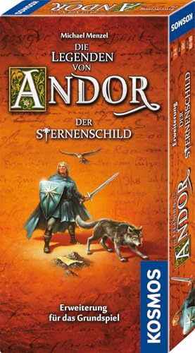 KOSMOS 691936 Die Legenden von Andor - Der Sternenschild, Die erste Erweiterung für den Fantasy-Klassiker Die Legenden von Andor, ab 10 Jahren