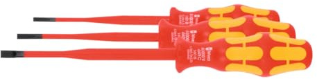 Wera Elektriker-Schraubendreher-Satz, vollisoliert, mit Kraftform-Heft, 3-teilig